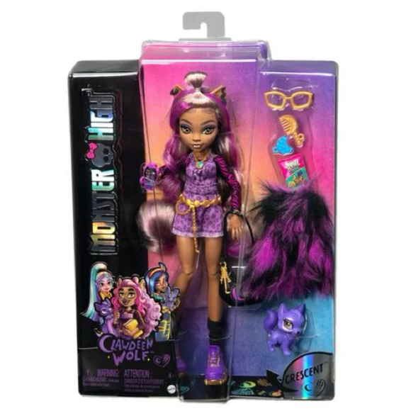 Monster High Clawdeen Wolf Fashion Doll New In Box - Picture 1 of 10